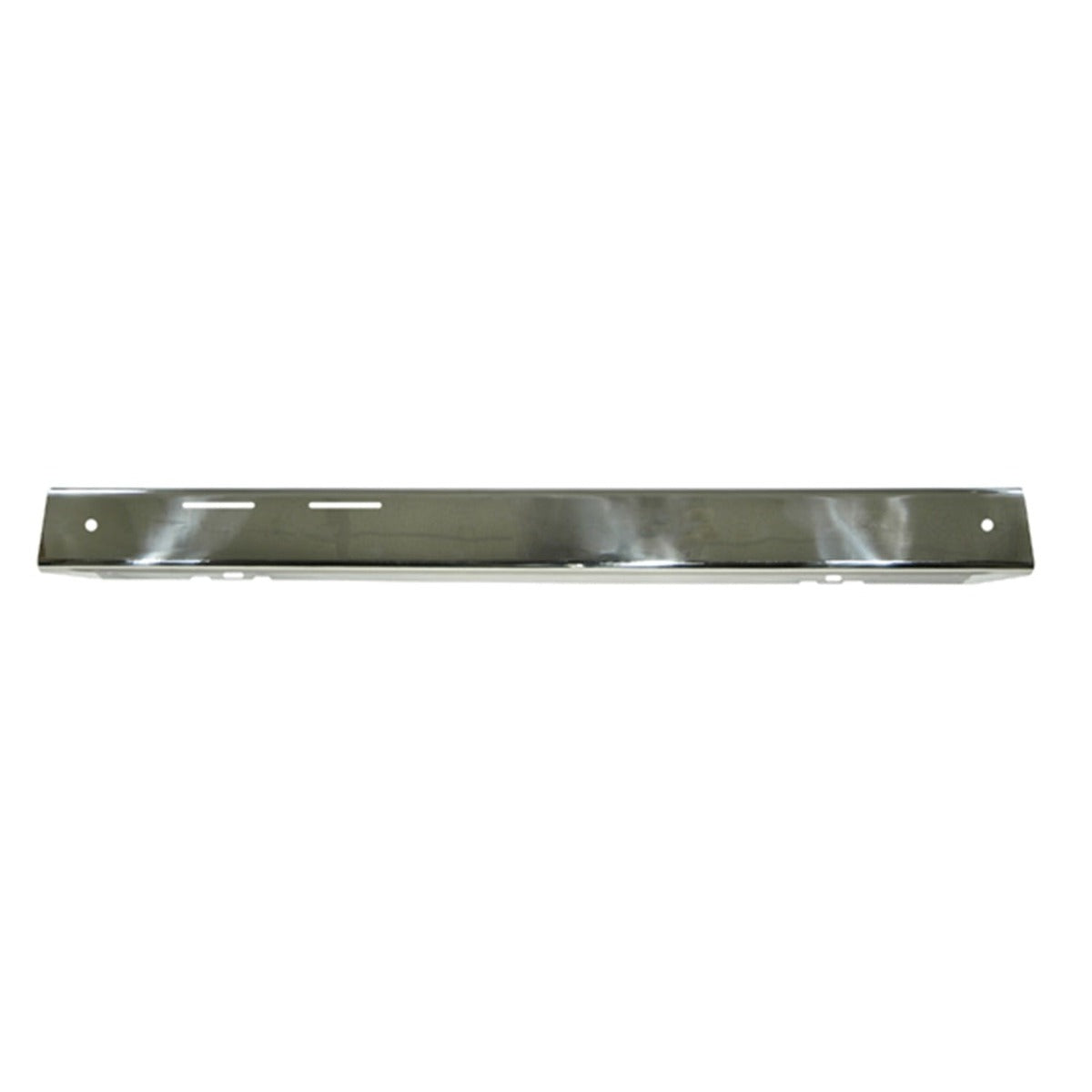 Rugged Ridge 11109.01 Front Bumper Overlay; Stainless Steel; 76-86 Jeep CJ Models