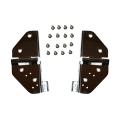 Rugged Ridge 11112.01 Windshield Hinges, Stainless Steel