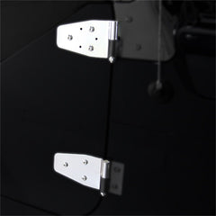 Rugged Ridge 11113.02 Door Hinge Kit, Stainless Steel