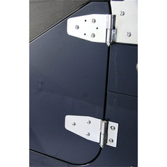 Rugged Ridge 11113.03 Door Hinge Kit, Stainless Steel