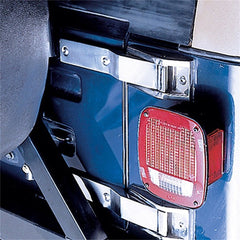 Rugged Ridge 11114.02 Tailgate Hinges; Stainless Steel; 87-95 Jeep Wrangler YJ
