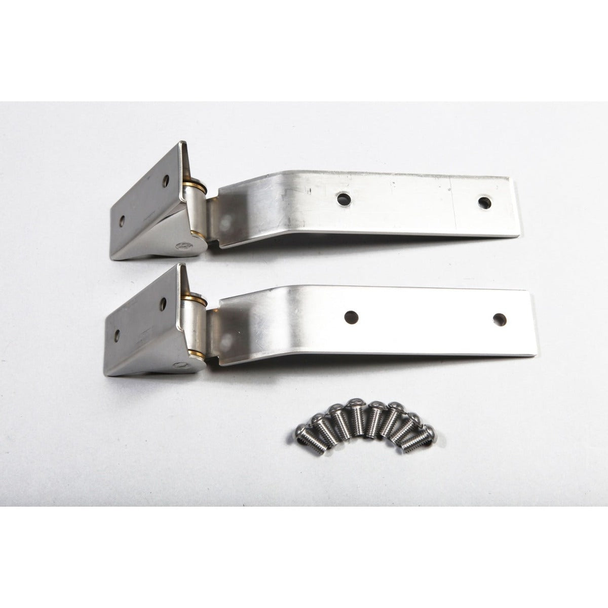Rugged Ridge 11114.02 Tailgate Hinges; Stainless Steel; 87-95 Jeep Wrangler YJ