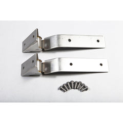 Rugged Ridge 11114.02 Tailgate Hinges; Stainless Steel; 87-95 Jeep Wrangler YJ