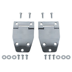 Rugged Ridge 11115.01 Hardtop Liftgate Hinge Kit; Stainless Steel; 76-86 Jeep CJ Models