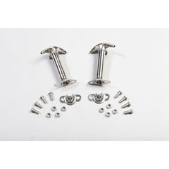 Rugged Ridge 11116.01 Hood Catch Kit; Stainless Steel; 41-95 Jeep CJ/Wrangler YJ