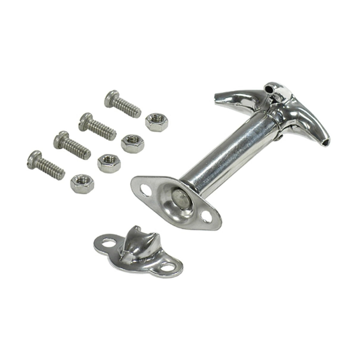 Rugged Ridge 11116.03 Hood Catch, Stainless Steel