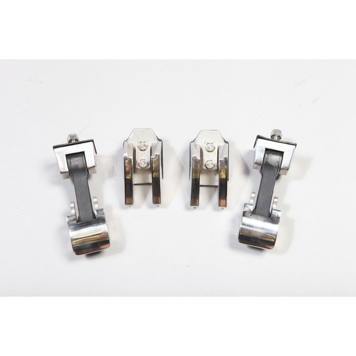 Rugged Ridge 11116.06 Hood Catch Kit, Stainless Steel