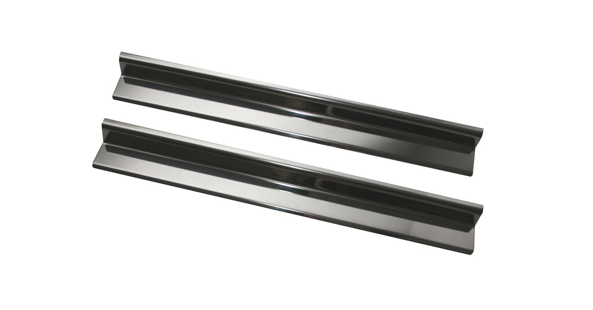 Rugged Ridge 11119.04 Door Entry Guards; Stainless Steel; 07-17 Jeep Wrangler JK