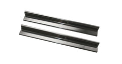 Rugged Ridge 11119.04 Door Entry Guards; Stainless Steel; 07-17 Jeep Wrangler JK