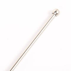 Rugged Ridge 11131.01 Antenna Mast and Base cover; Stainless Steel; 97-06 Jeep Wrangler TJ/LJU