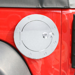 Rugged Ridge 11134.03 Locking Gas Cap Door, Stainless Steel