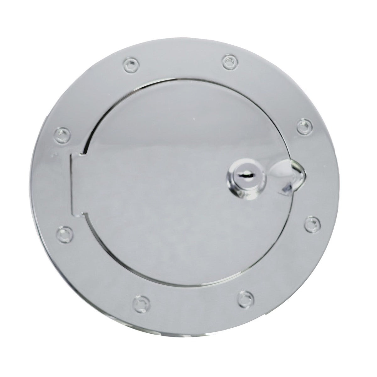 Rugged Ridge 11134.03 Locking Gas Cap Door, Stainless Steel