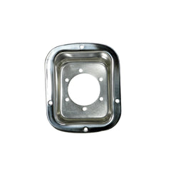 Rugged Ridge 11135.01 Fuel Filler Bezel, Stainless Steel