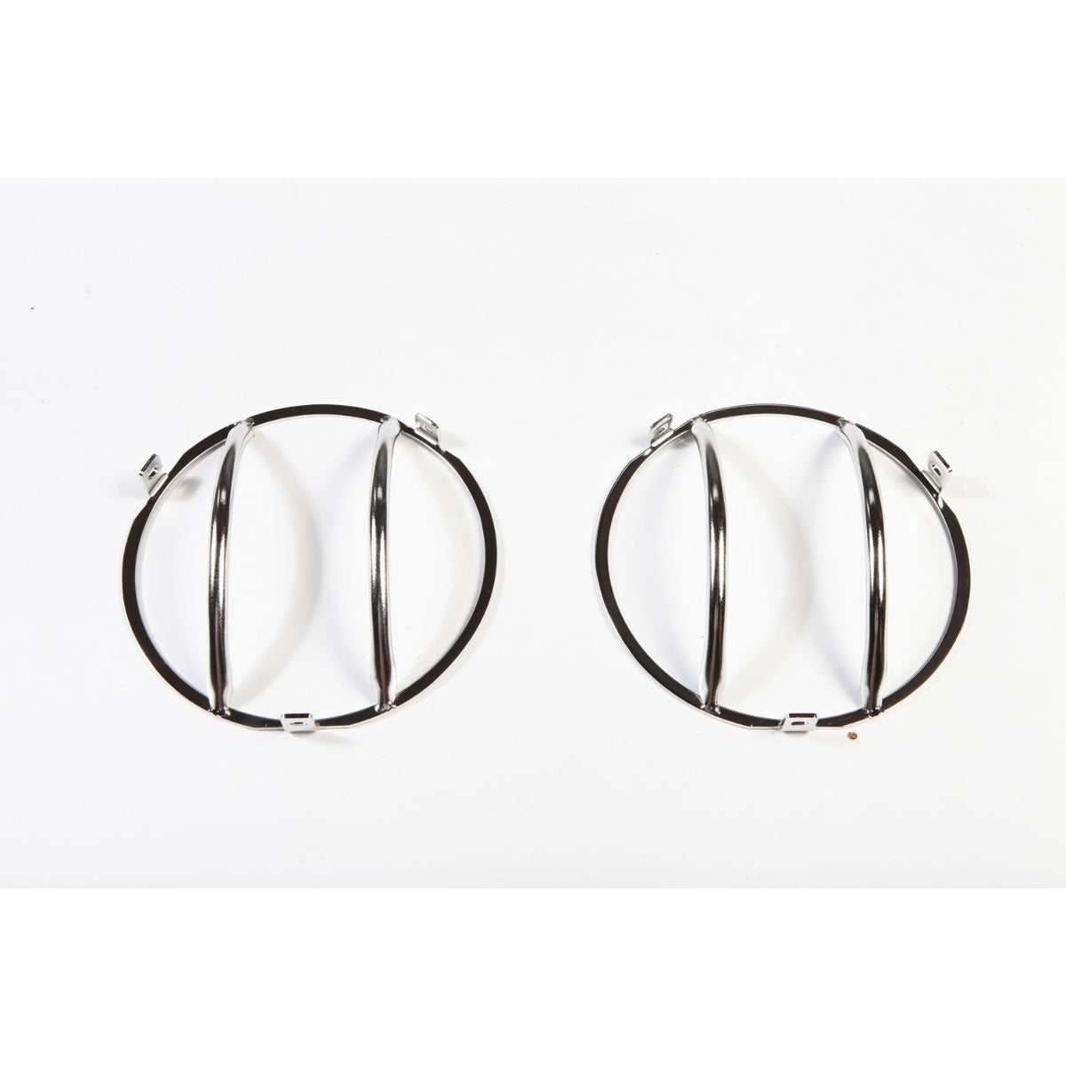 Rugged Ridge 11142.01 Headlight Euro Guard Kit; Stainless Steel; 97-06 Jeep Wrangler TJ