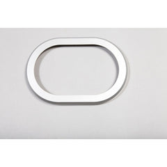 Rugged Ridge 11151.01 Shifter Bezel Trim, Brushed Silver Manual