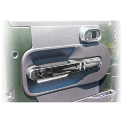 Rugged Ridge 11156.16 Front Door Handle Trim, Chrome
