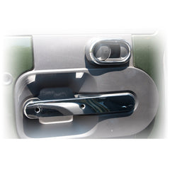 Rugged Ridge 11156.17 Rear Door Handle Trim, Chrome