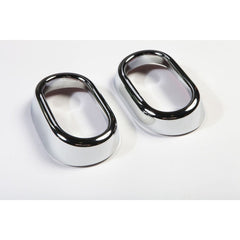 Rugged Ridge 11156.20 Interior Door Handle Trim, Chrome