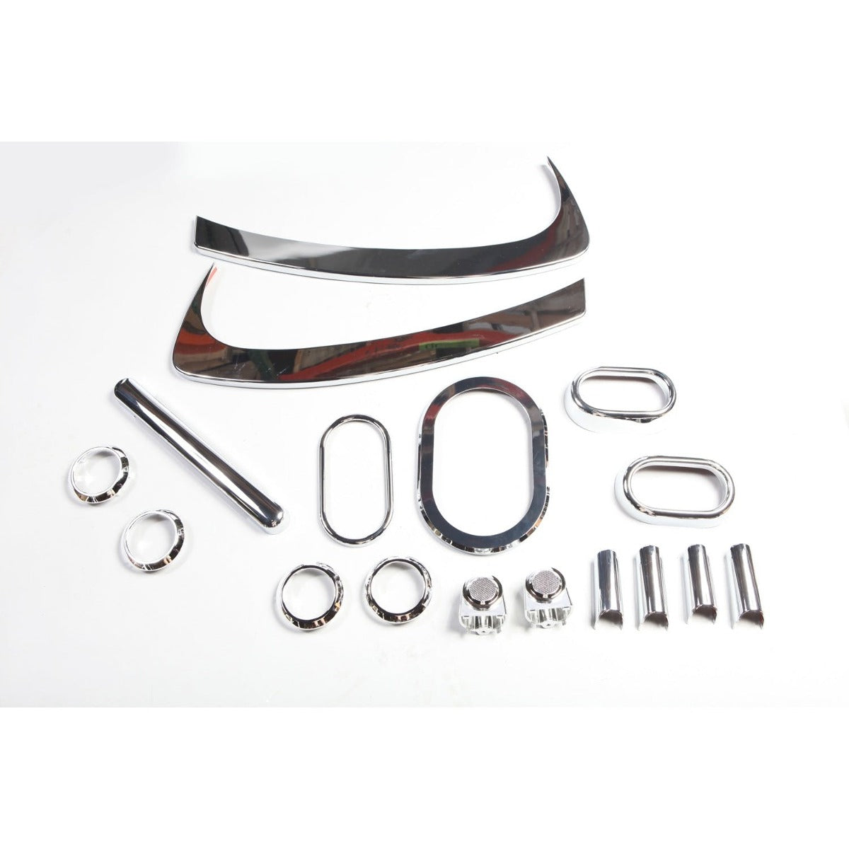 Rugged Ridge 11156.92 Interior Trim Accent Kit, Chrome