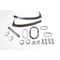 Rugged Ridge 11156.92 Interior Trim Accent Kit, Chrome