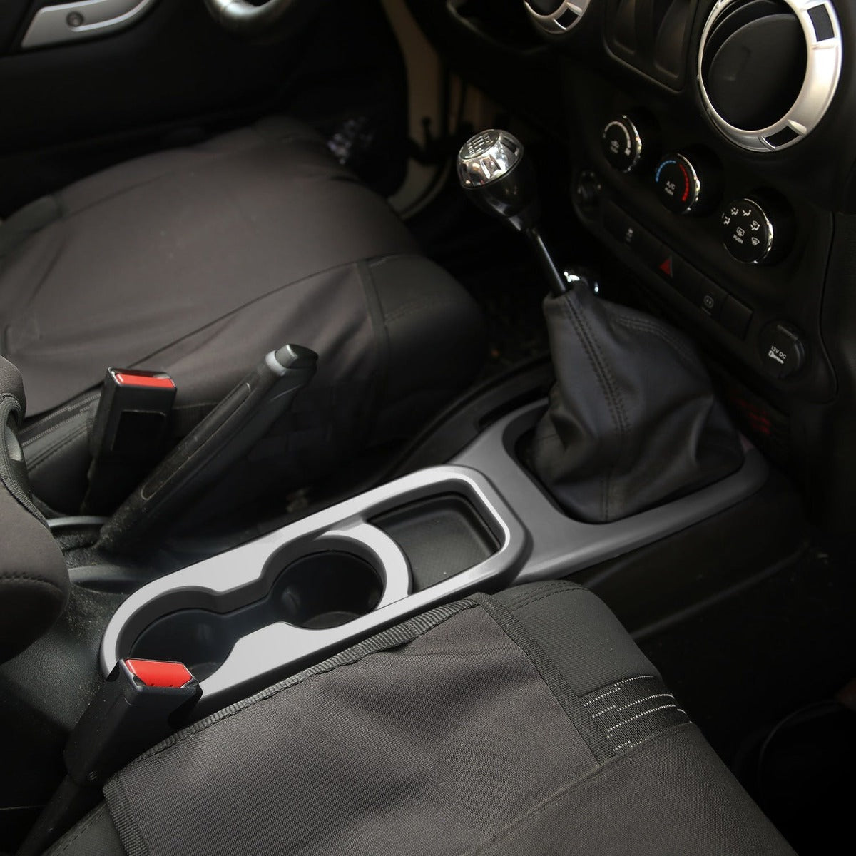 Rugged Ridge 11157.23 Center Cup Console, Charcoal
