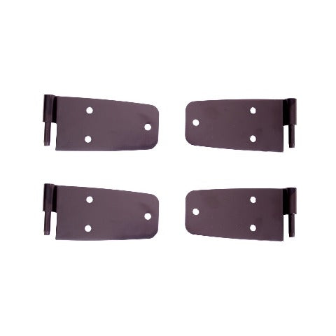 Rugged Ridge 11202.02 Door Hinge Kit, Black