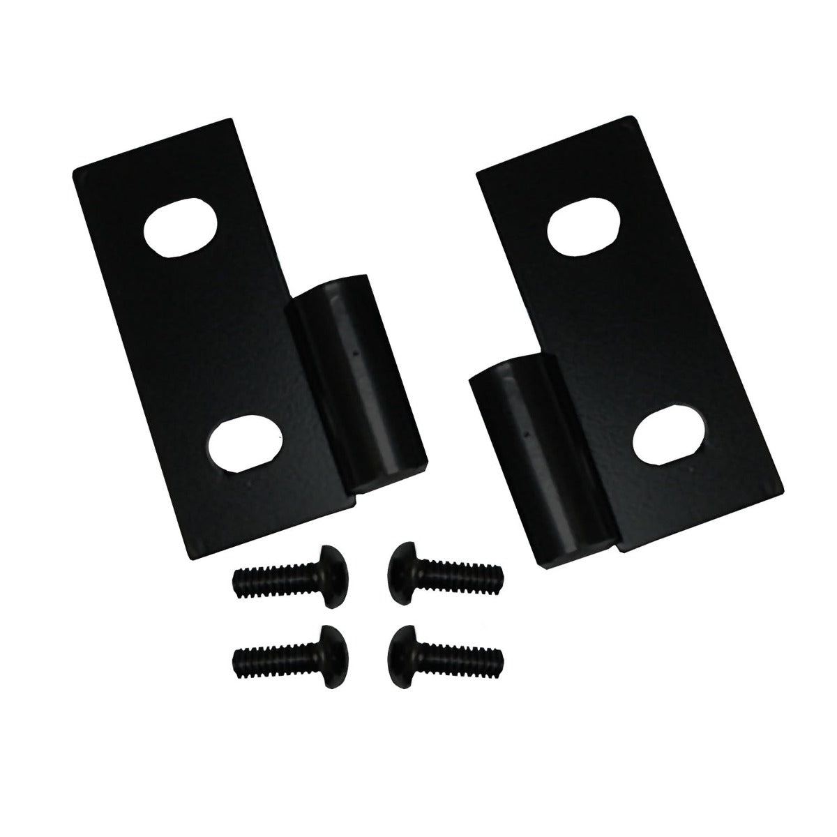 Rugged Ridge 11202.03 Lower Door Hinge Brackets, Black