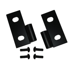 Rugged Ridge 11202.03 Lower Door Hinge Brackets, Black