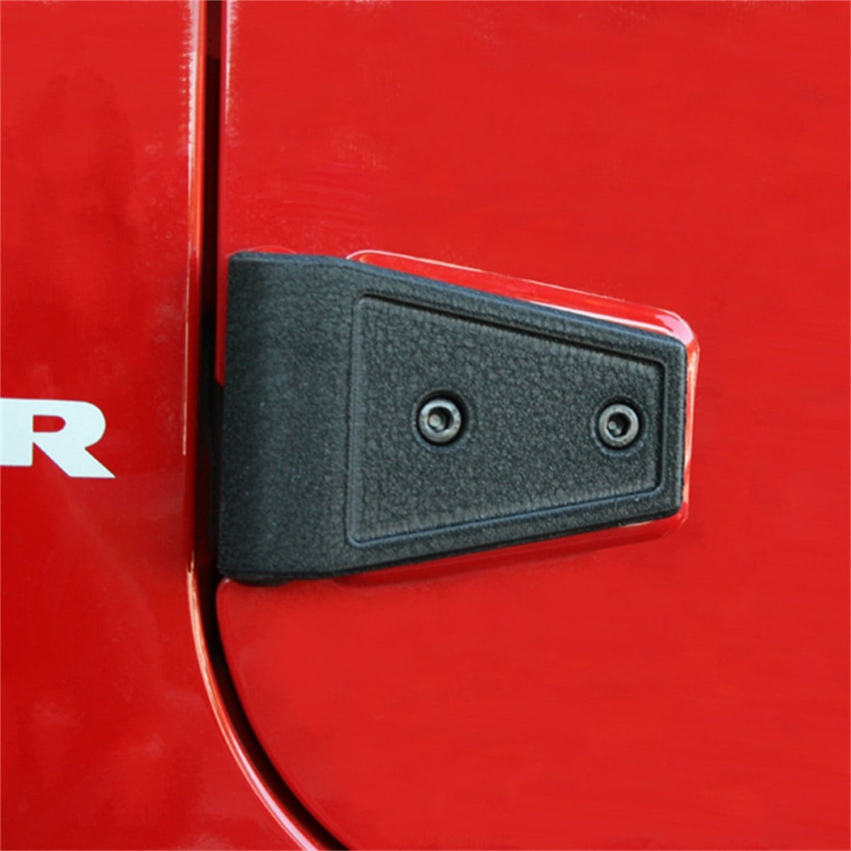 Rugged Ridge 11202.05 Door Hinge Cover Kit, Black