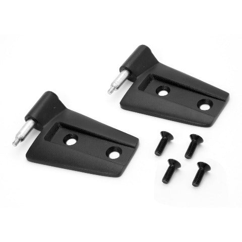 Rugged Ridge 11202.23 Door Hinge Set, Black, Left