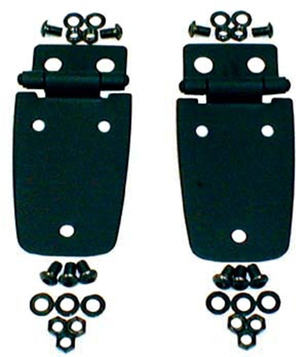 Rugged Ridge 11205.02 Hood Hinges, Black