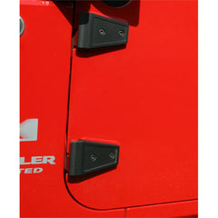 Rugged Ridge 11205.10 Hinge Cover Set, Textured Black