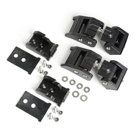 Rugged Ridge 11210.27 Hood Catches, Textured Black