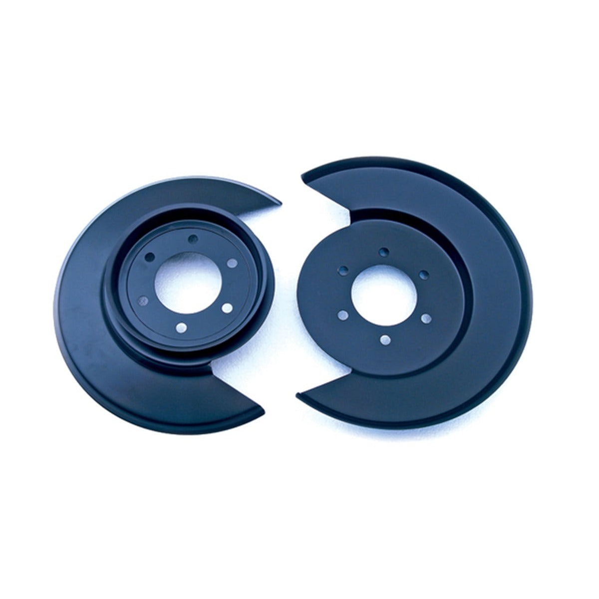 Rugged Ridge 11212.01 Disc Brake Dust Shield; Black; 77-78 Jeep CJ Models