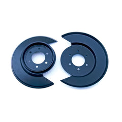 Rugged Ridge 11212.01 Disc Brake Dust Shield; Black; 77-78 Jeep CJ Models