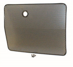 Rugged Ridge 11213.01 Radiator Bug Shield, Black