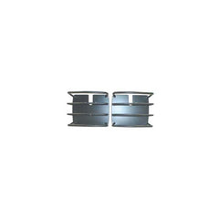 Rugged Ridge 11226.01 Euro Tail Light Guards; Black; 76-06 Jeep CJ/Wrangler YJ/TJ
