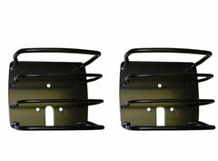 Rugged Ridge 11226.01 Euro Tail Light Guards; Black; 76-06 Jeep CJ/Wrangler YJ/TJ