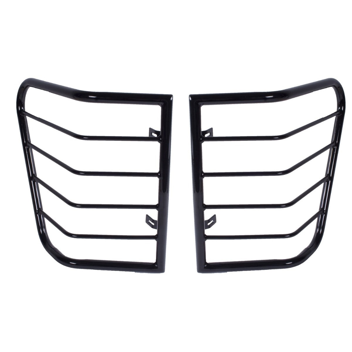 Rugged Ridge 11226.21 Tail Light Euro Guards; Black; 05-08 Jeep Grand Cherokee WK