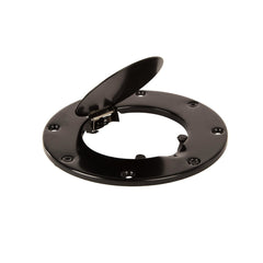Rugged Ridge 11229.01 Non-Locking Gas Cap Door; Black; 97-06 Jeep Wrangler TJ