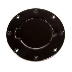 Rugged Ridge 11229.01 Non-Locking Gas Cap Door; Black; 97-06 Jeep Wrangler TJ