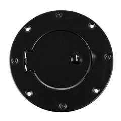 Rugged Ridge 11229.04 Locking Gas Cap Door; Black; 97-06 Jeep Wrangler TJ