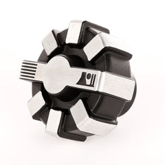 Rugged Ridge 11229.11 Elite Aluminum Fuel Cap, Brushed