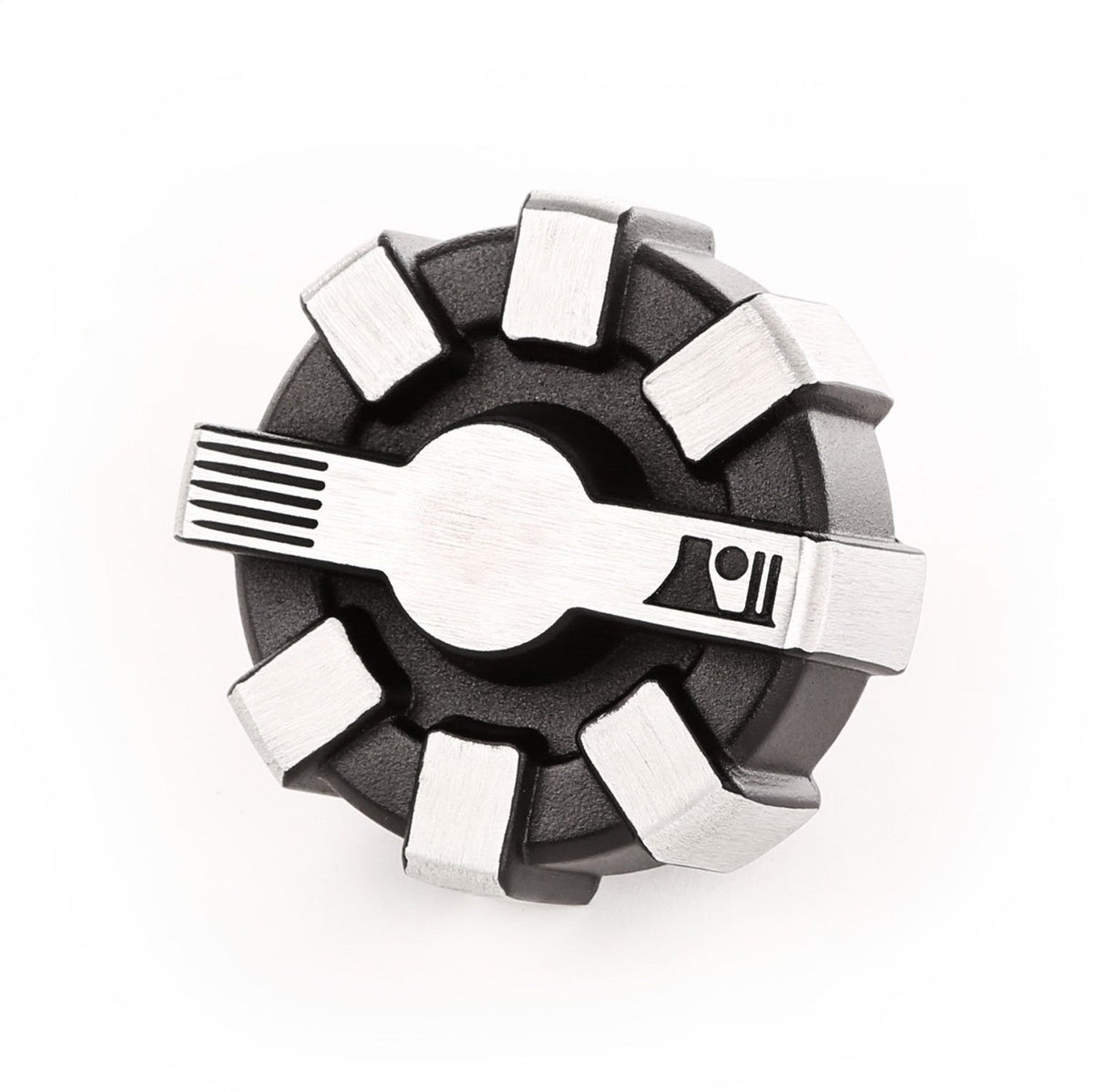 Rugged Ridge 11229.11 Elite Aluminum Fuel Cap, Brushed