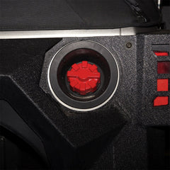 Rugged Ridge 11229.12 Elite Aluminum Fuel Cap, Red