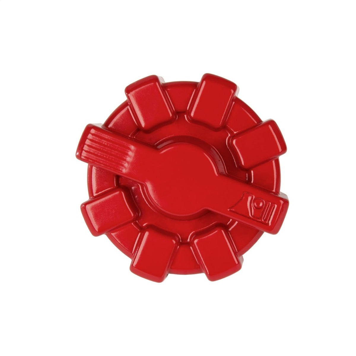 Rugged Ridge 11229.12 Elite Aluminum Fuel Cap, Red
