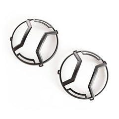 Rugged Ridge 11230.12 Elite Headlight Euro Guards; Txt.Blk; 07-17 Jeep Wrangler JK/JKU