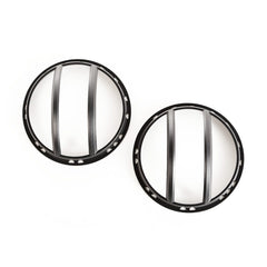 Rugged Ridge 11230.13 Elite; Pivotal Headlight Euro Guard; Blk; 07-17 Jeep Wrangler JK