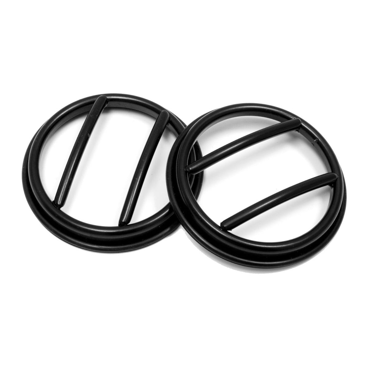 Rugged Ridge 11231.13 Fog Light Euro Guards; Black; 07-17 Jeep Wrangler JK