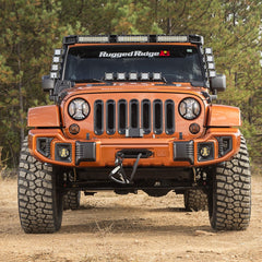 Rugged Ridge 11231.31 Elite Turn Signal and Fog Light Guard; 07-17 Jeep Wrangler JK